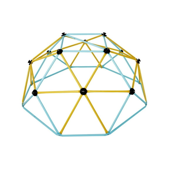 Climbing Dome for Kids - 6FT Geometric Climber, 600LBS Capacity, Indoor/Outdoor Play Gym - Easy Assembly, Ages 3-9