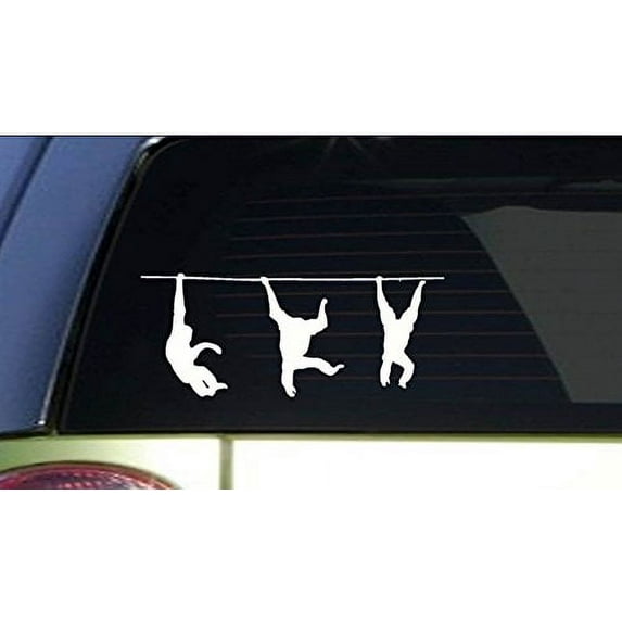 Climbing Gibbon *I156* 8.5" Sticker decal zoo animal monkey ape chimp gorilla