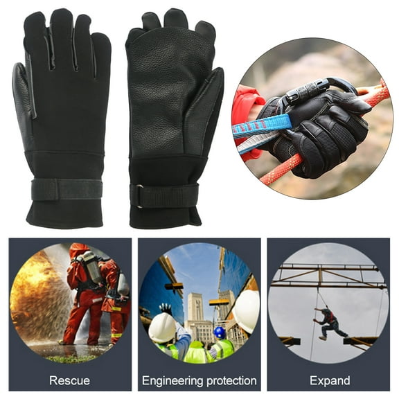 Climbing Gloves Wear Resistant Shock Absorbing Lightweight Comfortable Mountain Biking Gloves Equipment Rescue Tool