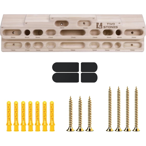 Climbing Hangboard Rock Training as Fingerboard with Jugs, Slopes and Edges, Pockets Door Mounted Station Pull Up Bar
