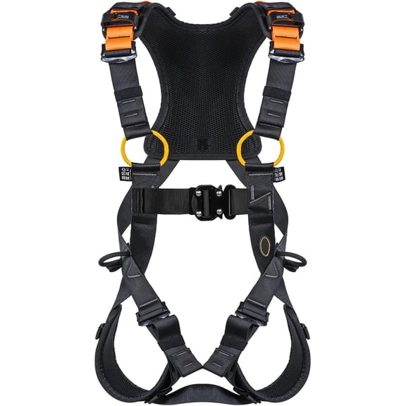 Climbing Harnesses, Rock Climbing Gear Full Body Systems with High Tensile Polyester Quickly Adjust Outdoor