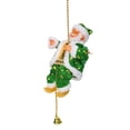 thumbnail image 1 of Climbing Ladder Santa Claus – 3.4ft Musical Christmas Figurine Ornament, Animated Rope Climbing Santa with Gift Bag, Battery Operated Holiday Decoration for Tree & Home, 1 of 5