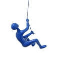 thumbnail image 1 of Climbing Man Classic Wall-Art Sculpture | Blue, 1 of 6