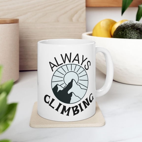 Climbing Mug Climber Gift, mping Coffee Cup oz and oz