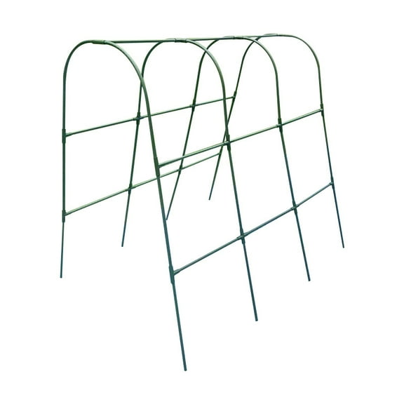 Climbing Net Garden Trellis, Updated U-Shape Design For Raised Bed Use
