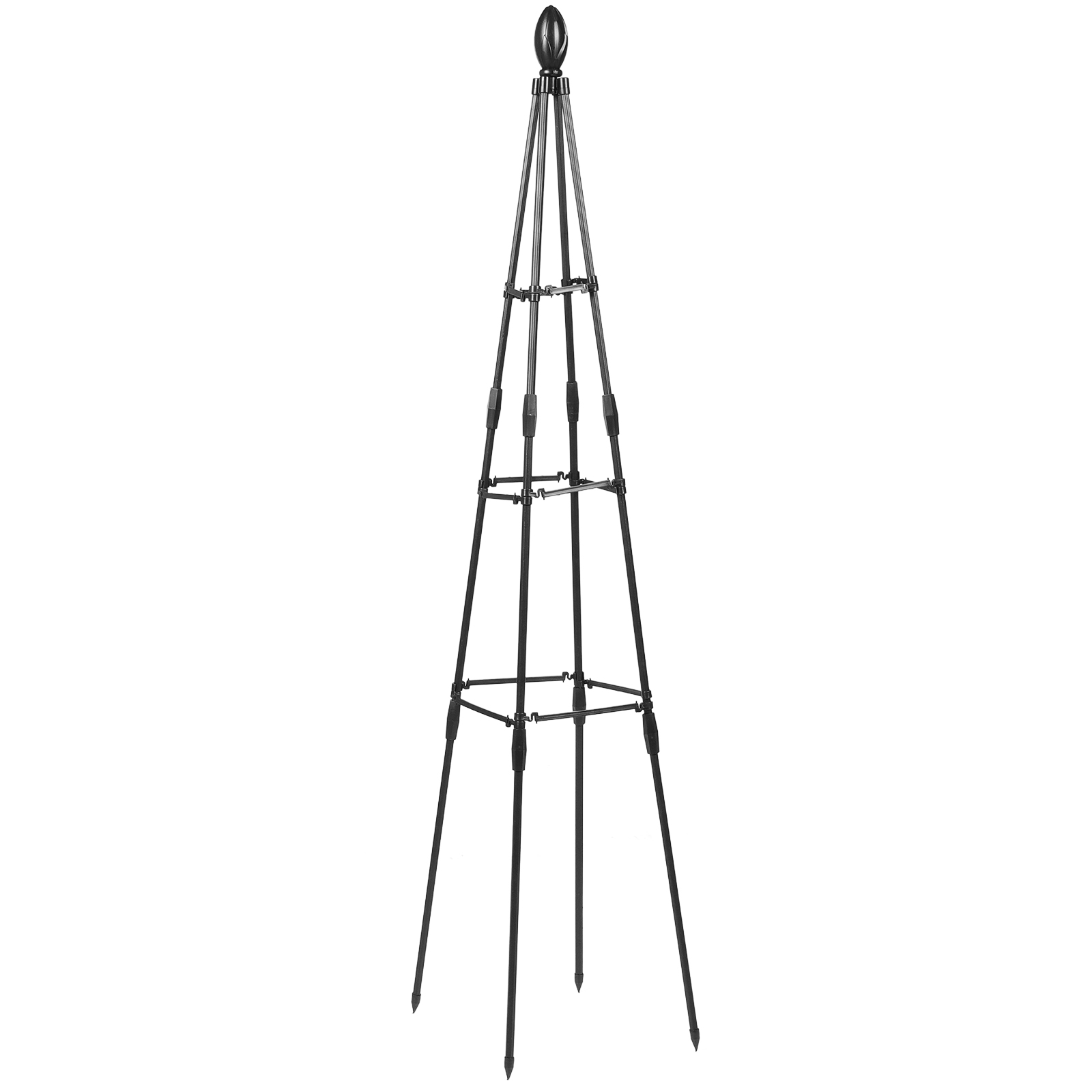 Climbing Plant Support Frame Clematis Triangle Potted Traction Flower