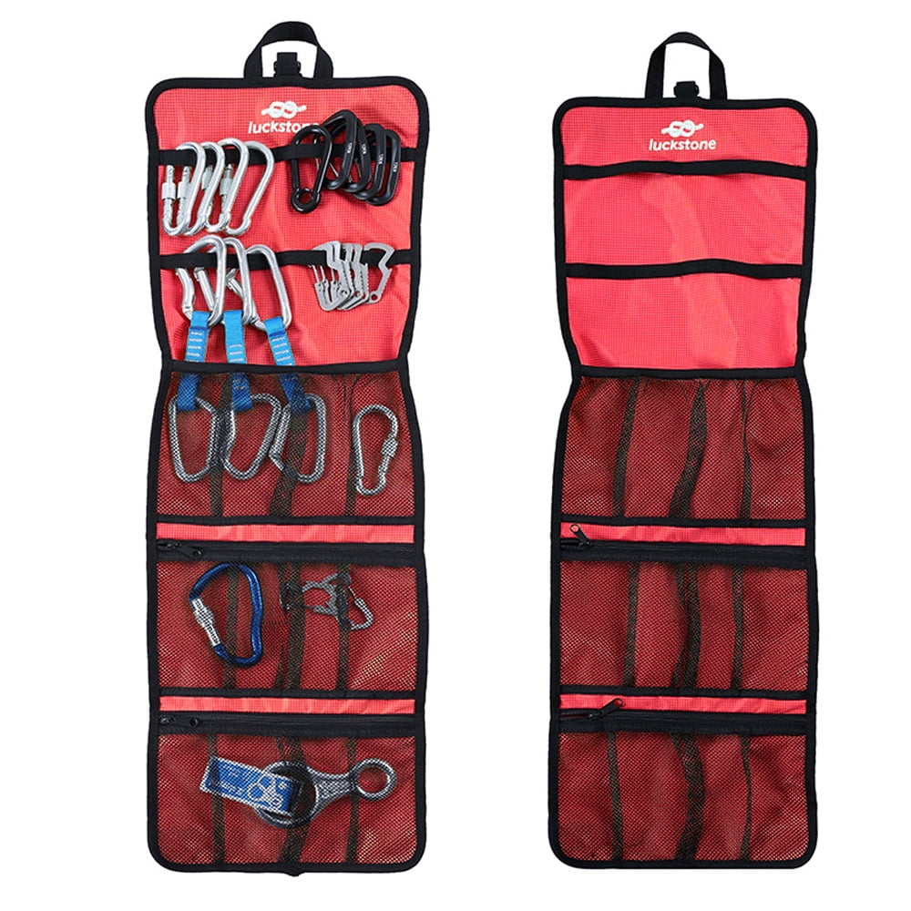 Climbing Quickdraw Hanging Storage Bag Climbing Gear Organizer Bag