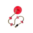 thumbnail image 1 of Climbing Rope with Discs – 74.8in Length 100kg Capacity PE Plastic Swings for Balance and Strength Training(Red), 1 of 6