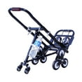 thumbnail image 1 of Climbing Stairs Hand Truck Black Carbon Steel Universal Spare Tires Climb Stairs Haul Goods 18.5LBS, 1 of 5