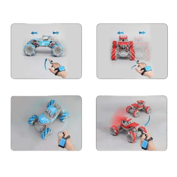 Climbing Stunt R/C Car With Twister Remote Control 1:20 Scale Blue Ages 6+