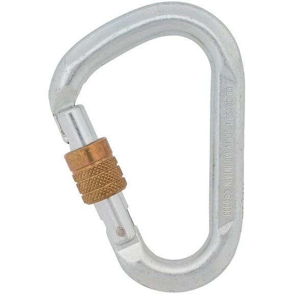 Climbing Technology CT Steel HMS SG CE Carabiner - Durable and Secure for Climbing Adventures