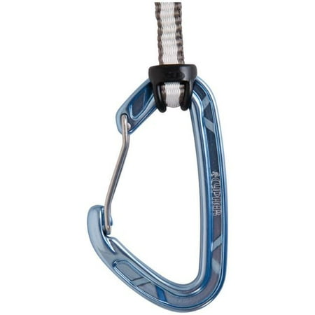 Climbing Technology Quick Draw Fastener Set - 10 Pack with Carabiners for 10mm-13mm Webbing