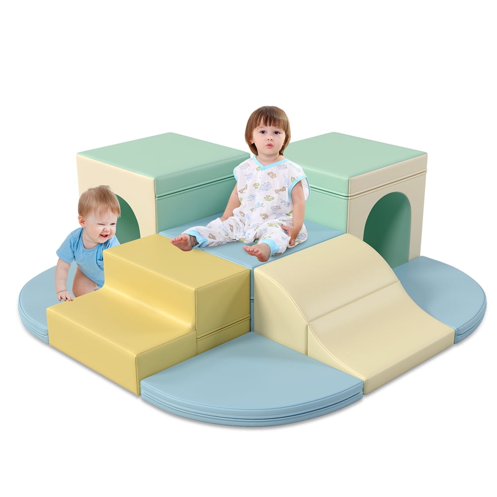 XJD 10-in-1 Toddler Slide & Climbing Toys, Outdoor Baby