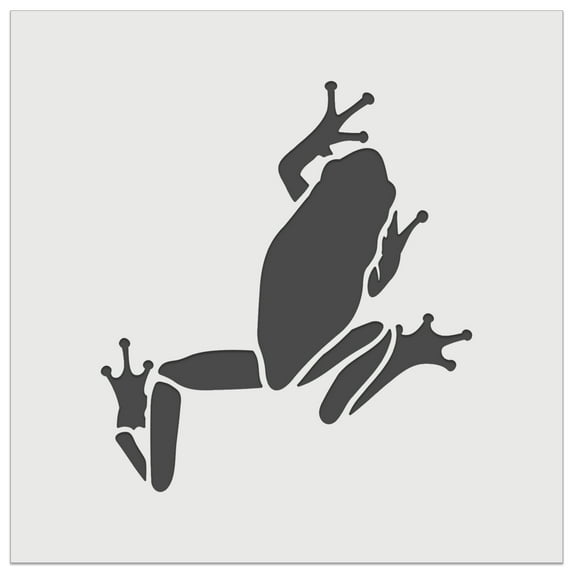 Climbing Tree Frog DIY Cookie Wall Craft Stencil - 9.0 Inch