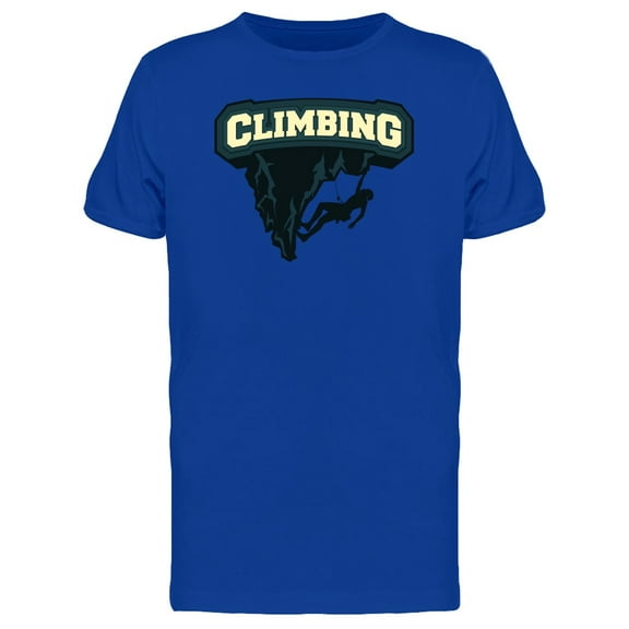 Climbing Upside Down Logo T-Shirt Men -Image by Shutterstock, Male 3X-Large