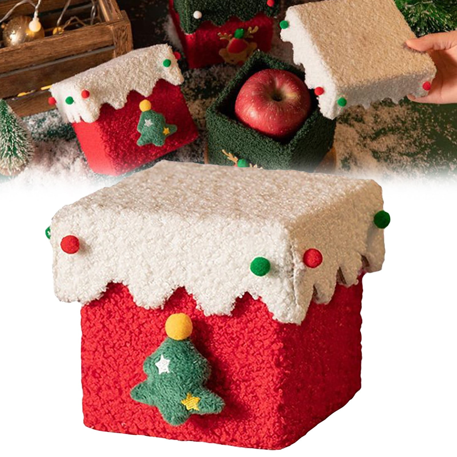 ClinWen Box Children's Candy Snack Packaging Box Christmas Candy Box