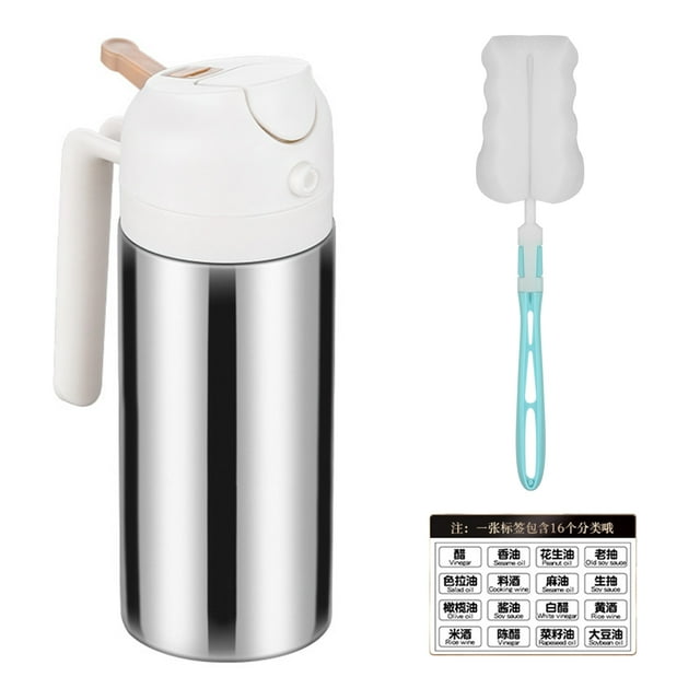 Clinaoy 2-In-1 Stainless Steel Olive Oil Air Fryer Frying BBQ