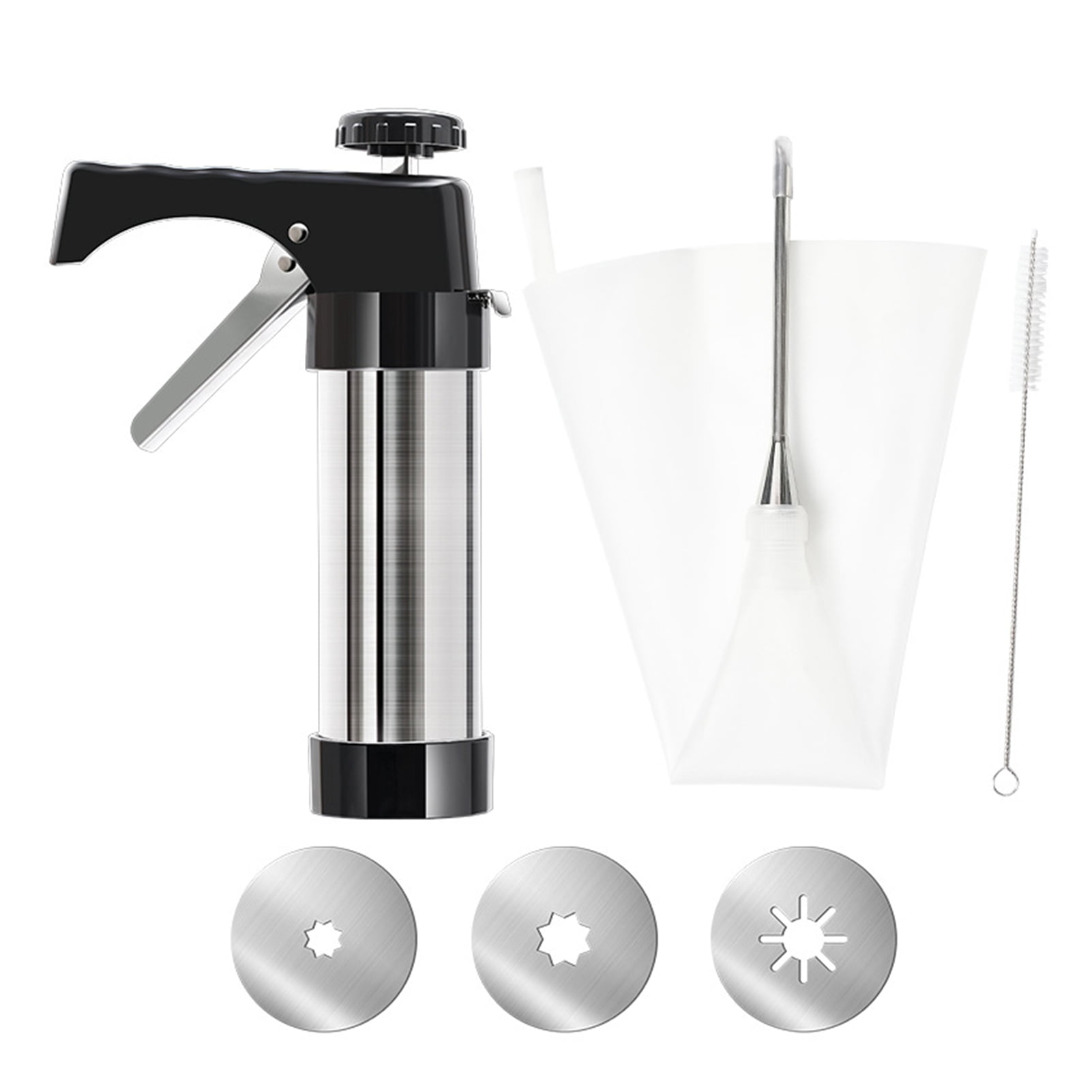 Taart Decoreren Piping Spuit DIY Cupcake Decoreren Mondstuk Frosting Maken voor Dessert Dessert Koekjes Crème Vullen Injector  15