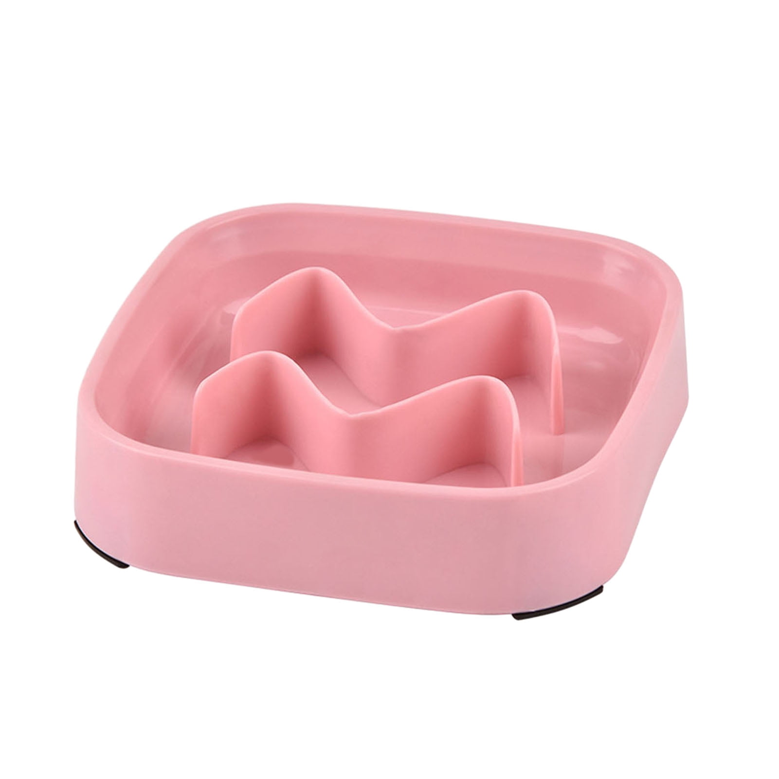 Clinaoy Slow Feeding Pet Bowl Anti Choking Design Spill Proof Photo Inspiration