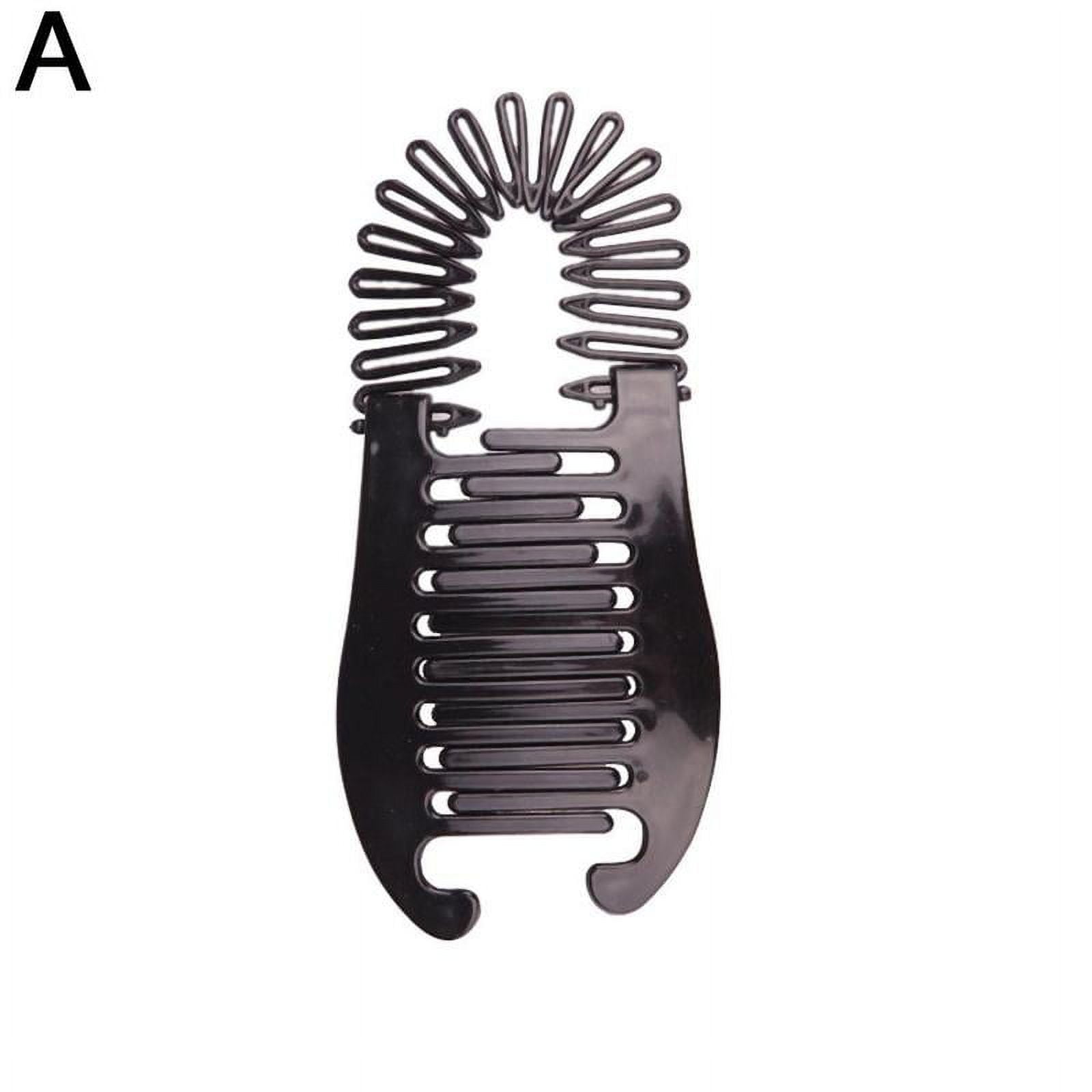 Clincher Comb Flexible Interlocking Banana Clip Fishtail Holder Ponytail H3I7