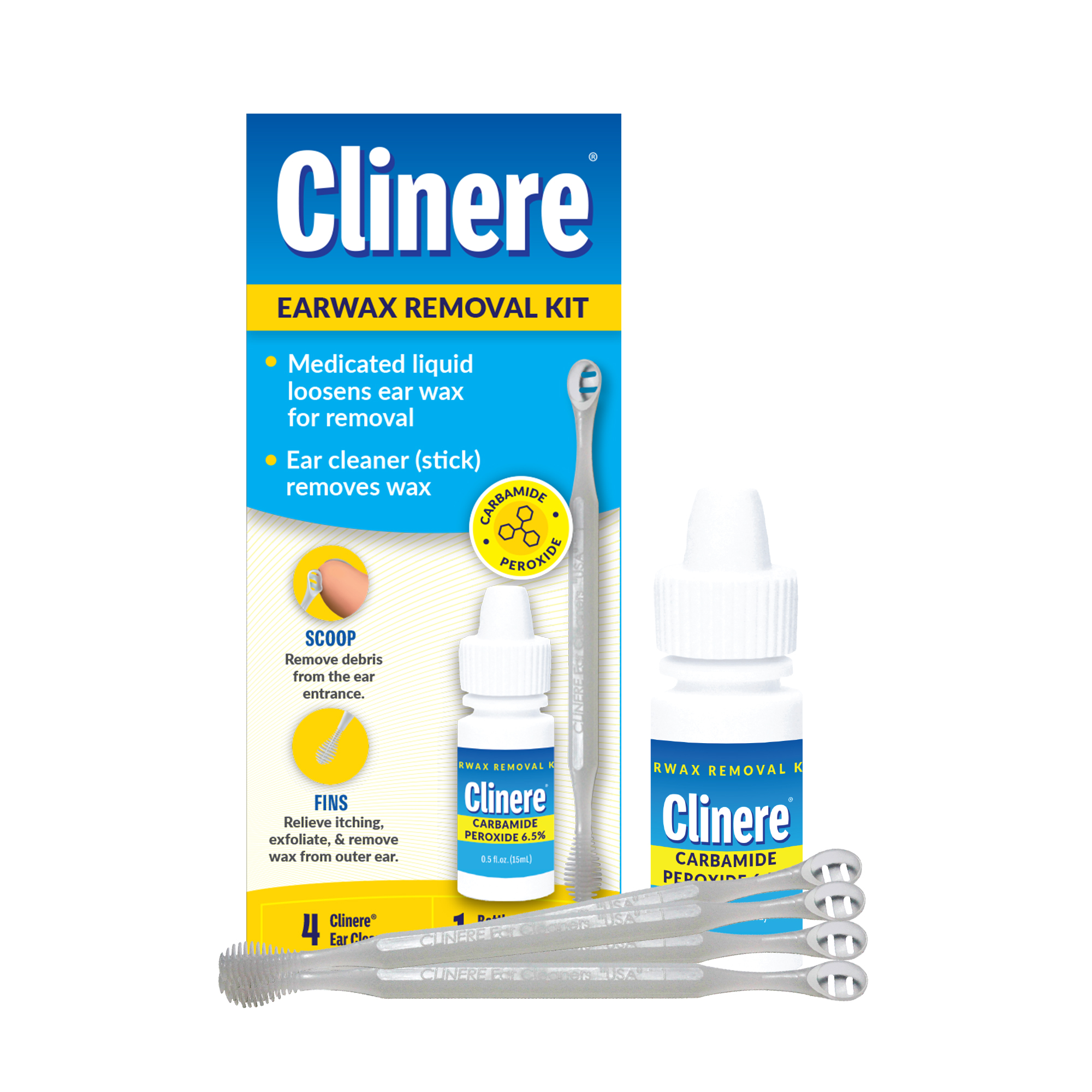 Clinere Carbamide Peroxide Ear Care Kit - image 1 of 8
