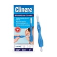 thumbnail image 1 of Clinere® Reusable Ear Cleaner Kit - Earwax Remover Tool for Gentle Ear Canal Cleaning & Itch Relief - Safe Home Ear Wax Removal - Reusable & Effective Ear Care Solution , 1 of 9