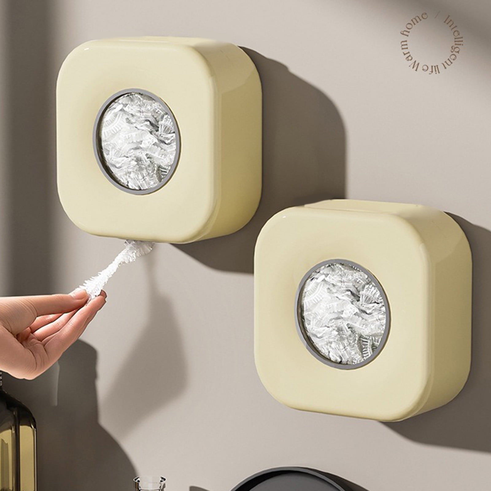 Cling Film Cover Organizer Multifunctional Shoe Cover Shower Cap Cling