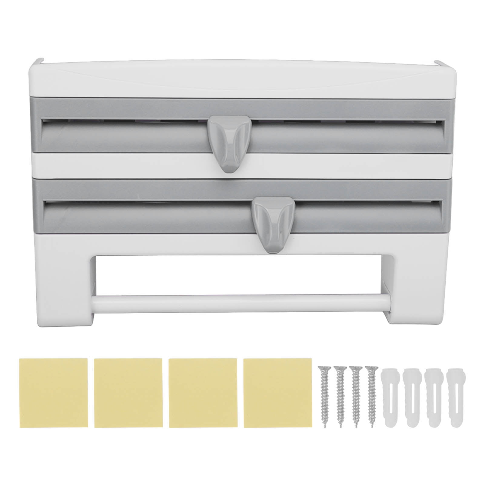 Cling Film Holder Wall Mount Multifunctional Cling Film Cutter with