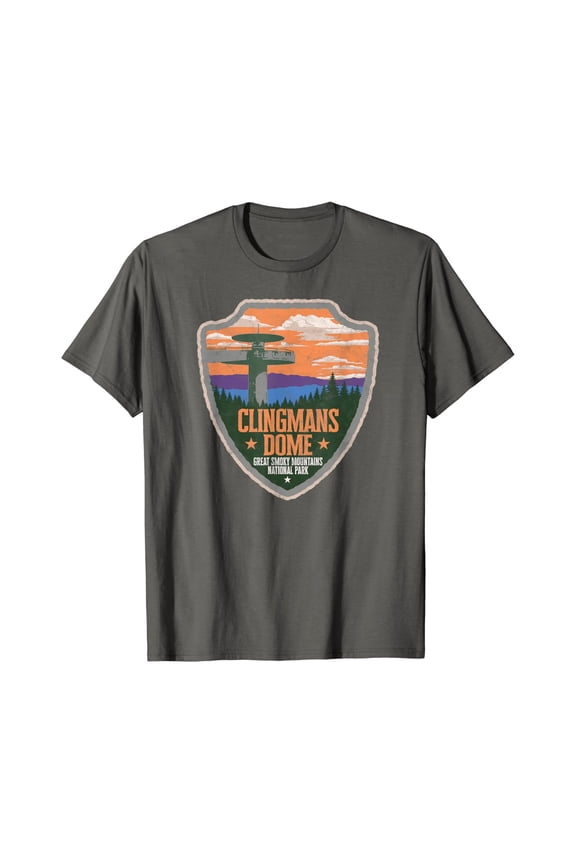 Clingmans Dome Great Smoky Mountains Vintage T-Shirt