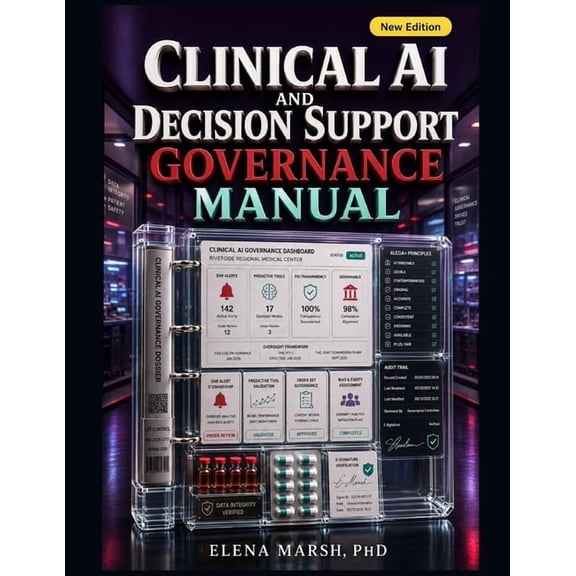 Clinical AI and Decision Support Governance Manual: EHR alerts, predictive tools, order sets, workflow review, safety co, (Paperback)