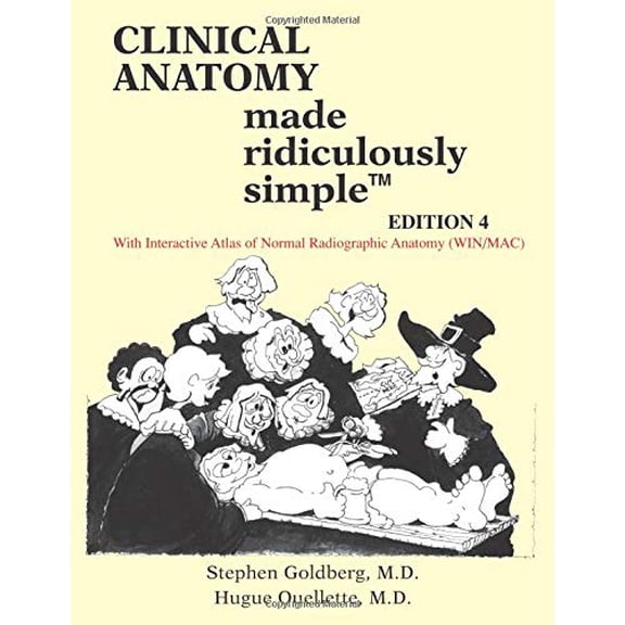 Pre-Owned Clinical Anatomy Made Ridiculously Simple