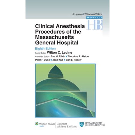 Pre-Owned Clinical Anesthesia Procedures of the Massachusetts General Hospital (Paperback) 1605474606 9781605474601