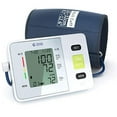 thumbnail image 1 of Clinical Automatic Upper Arm Blood Pressure Monitor - Accurate, FDA Approved - Adjustable Cuff, Large Screen Display, Portable Case - Irregular Heartbeat & Hypertension Detector by Generation Guard, 1 of 8