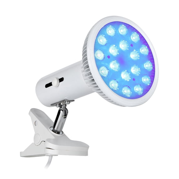 Clinical Blue Light Acne Therapy Device with 18 LEDs and Table Stand for Fast Effective Pore Purifying (18 inches / 45.7 cm)