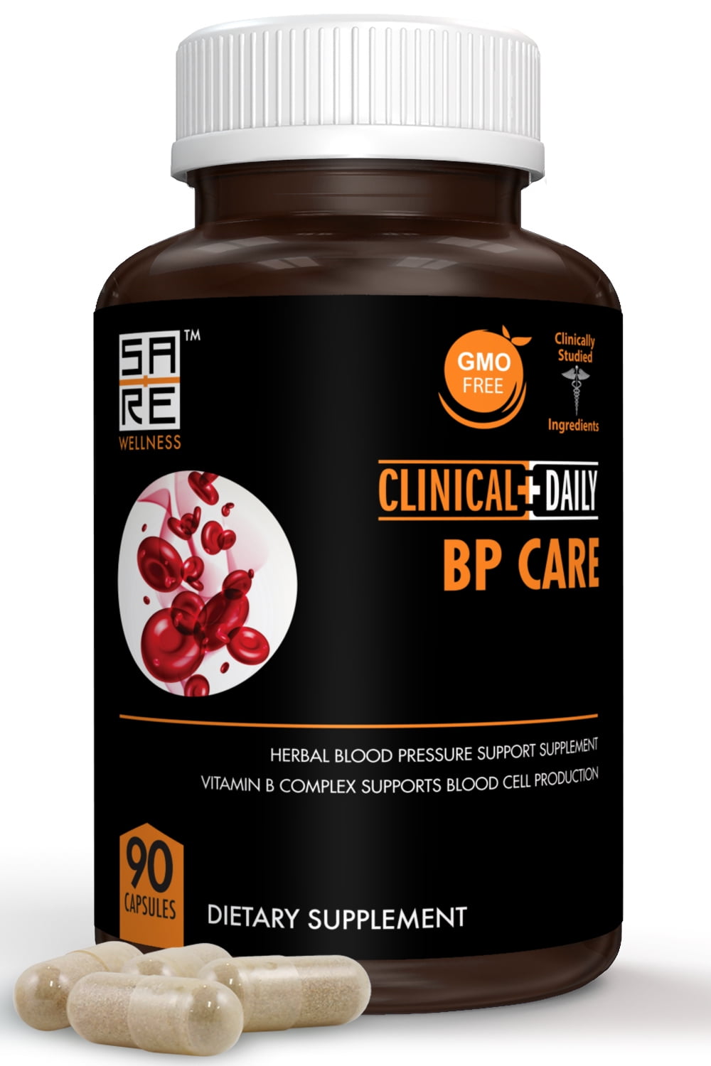 Clinical Daily Blood Pressure Support, BP Optimizer & Heart Health