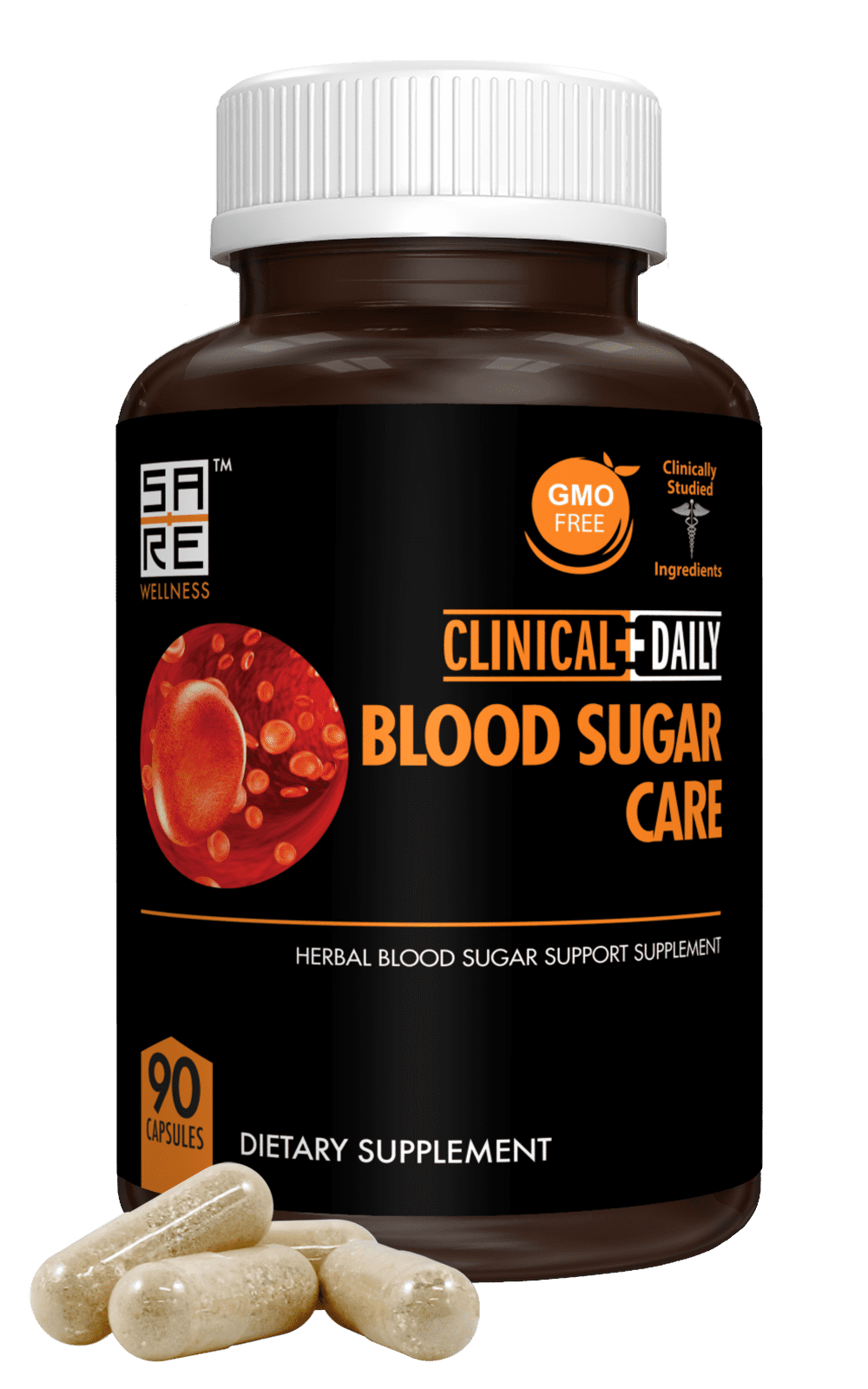 Clinical Daily Blood Sugar Support Supplement with Bitter Melon Juniper