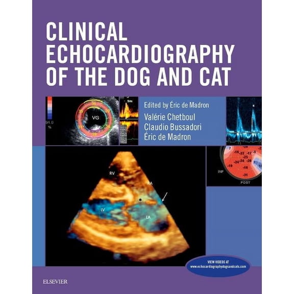 Clinical Echocardiography of the Dog and Cat, (Hardcover)