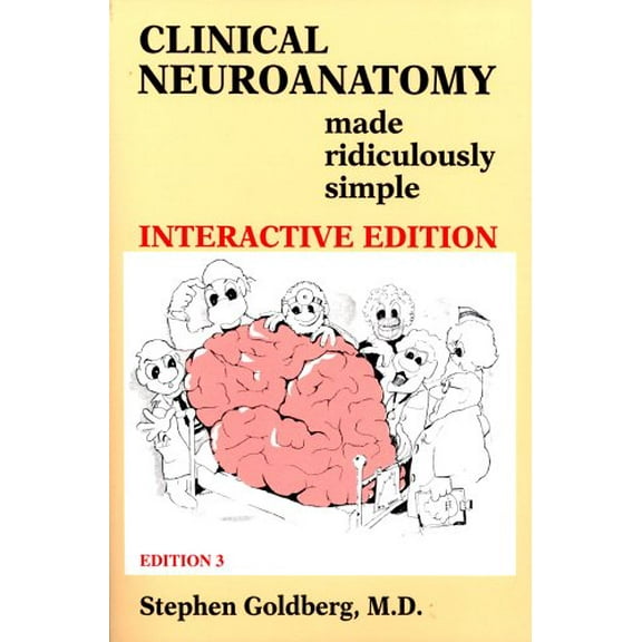 Pre-Owned Clinical Neuroanatomy Made Ridiculously Simple (3rd Edition; Book & CD-ROM) (Paperback) 0940780577 9780940780576