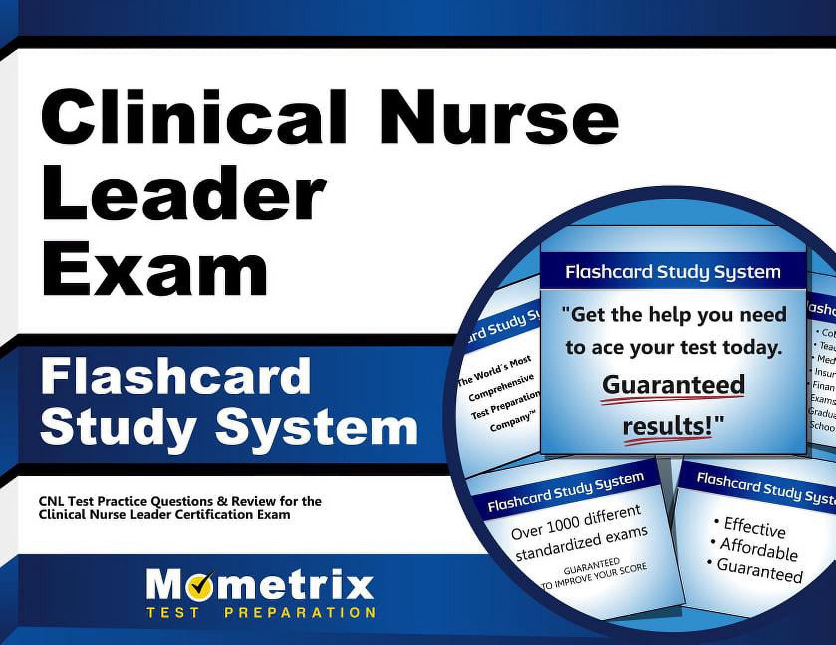 Clinical Nurse Leader Exam Flashcard Study System : Cnl Test Practice ...