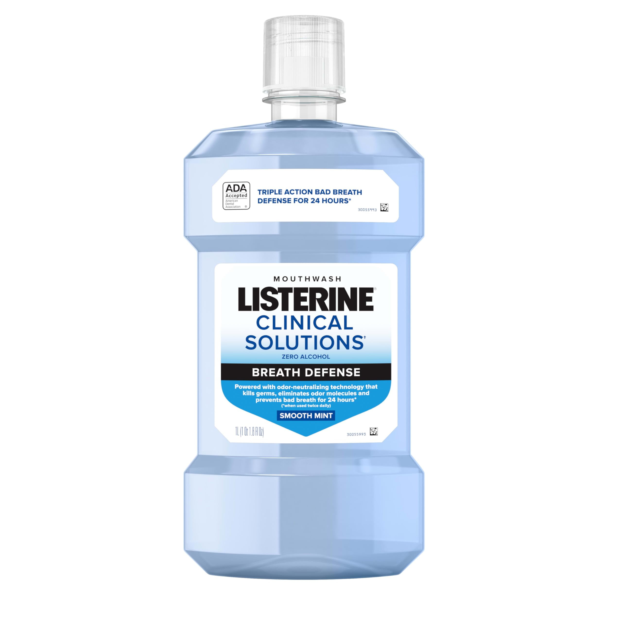 Clinical Solutions Breath Defence Zero Alcohol Mouthwash.Clinical