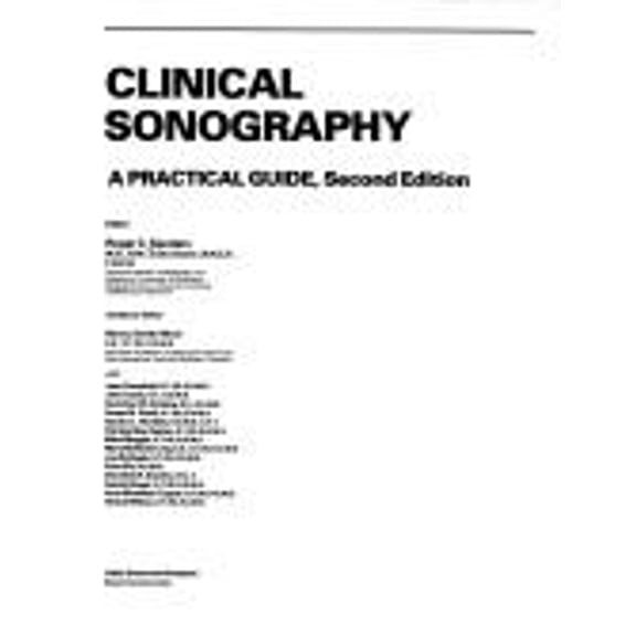 Pre-Owned Clinical Sonography: A Practical Guide (Paperback) 0316770167