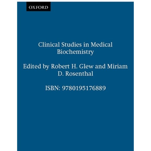 Pre-Owned Clinical Studies in Medical Biochemistry