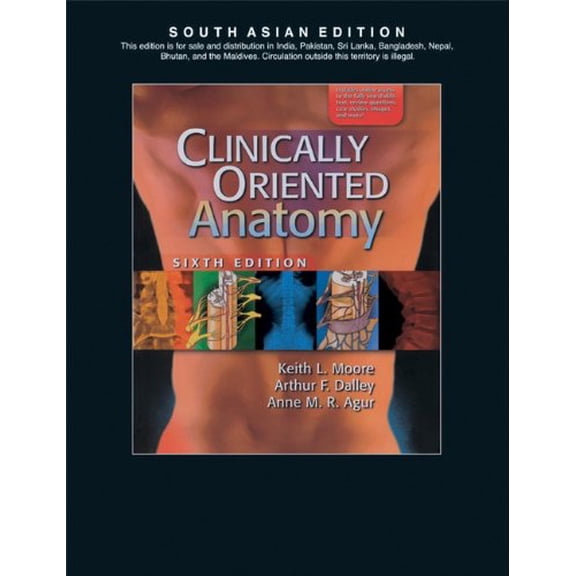 Pre-Owned Clinically Oriented Anatomy, 6/E (Paperback) 8184731833 9788184731835