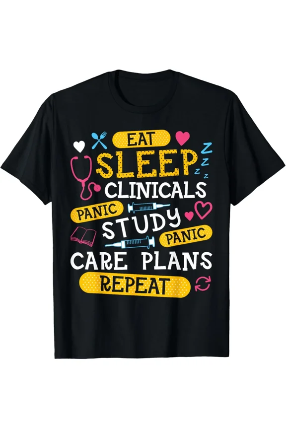 Clinicals Nurse Funny RN Nursing School Women CNA LPN Nurses T-Shirt Hoodie
