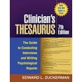 thumbnail image 1 of Pre-Owned Clinician's Thesaurus, 7th Edition: The Guide to Conducting Interviews and Writing Psychological Reports, 9781606238745, 1606238744, Paperback, 7th edition, 1 of 1