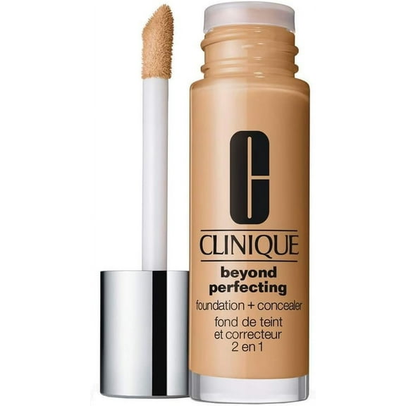 Clinique Beyond Perfecting Foundation + Concealer Makeup 1 oz, 6.75 Sesame VF-G