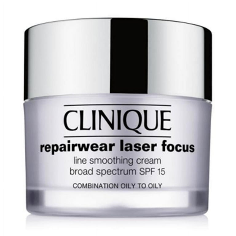 CLINIQUE リペアウェア レーザーフォーカス SPF 15 Clinique Repairwear Laser Focus Line Smoothing Cream SPF 15