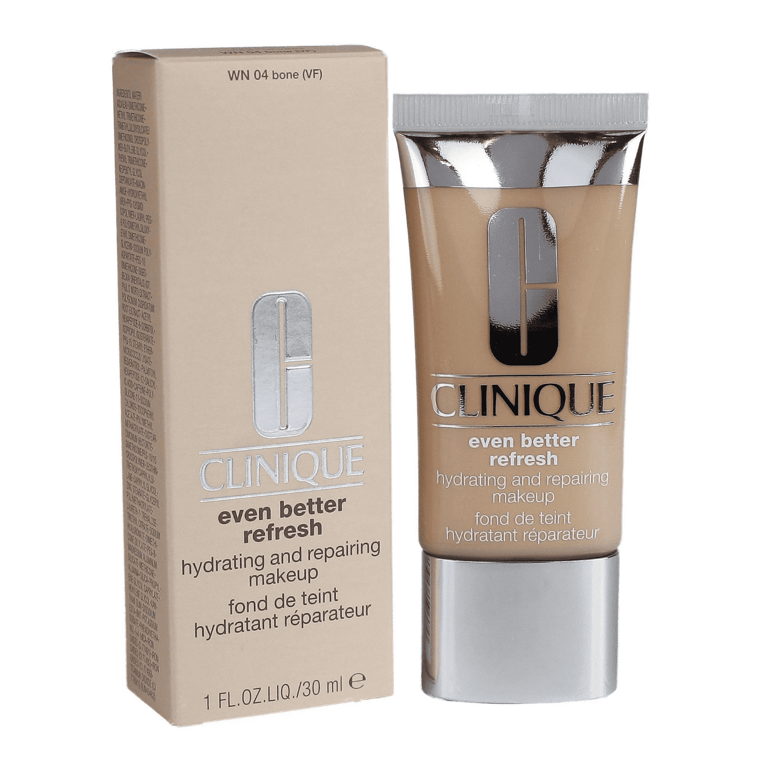 Clinique 249162 1 oz Even Better Refresh Hydrating & Repairing Makeup, No.WN 04 Bone