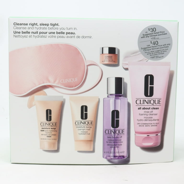 Clinique 5-Pcs Makeup Gift Set / New With Box - Walmart.com