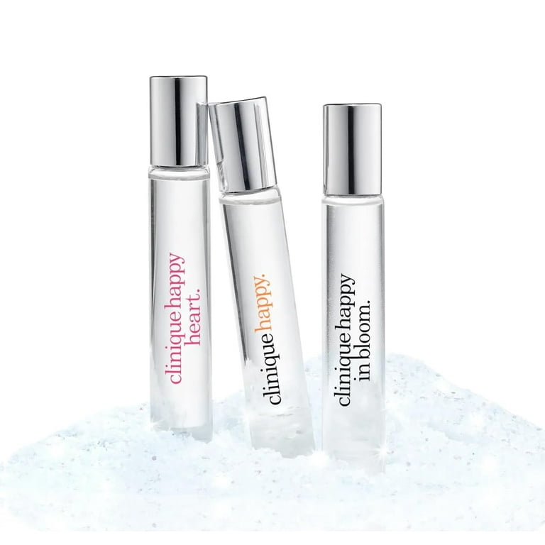 Clinique A Little Happiness 3Pc Set Perfume Happy Happy in Bloom Happy Heart